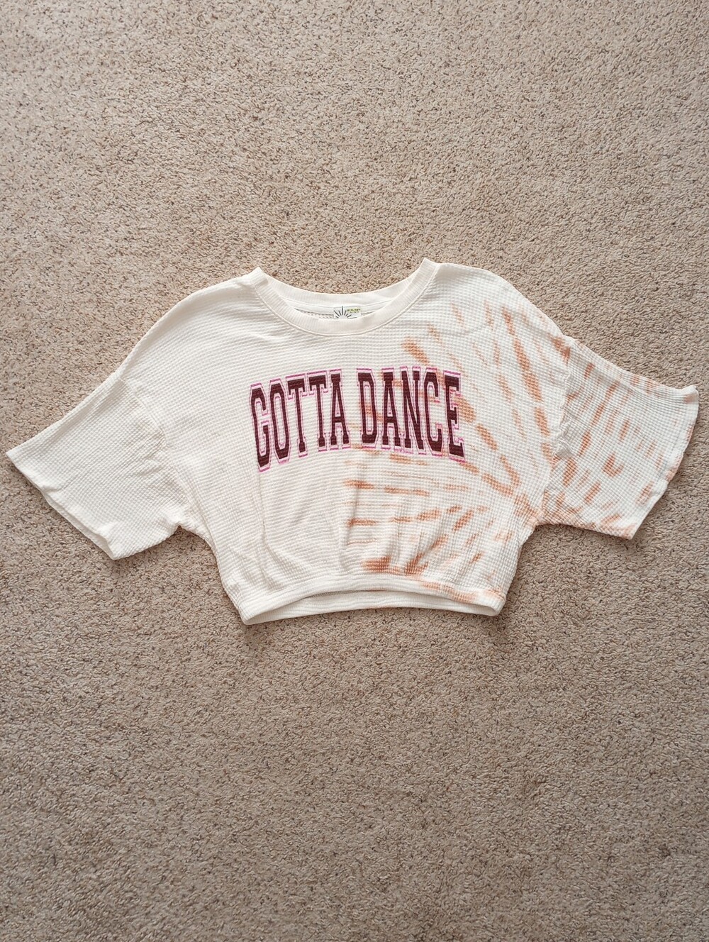 Offline By Aerie Gotta Dance Tie Dye Crop Top XS